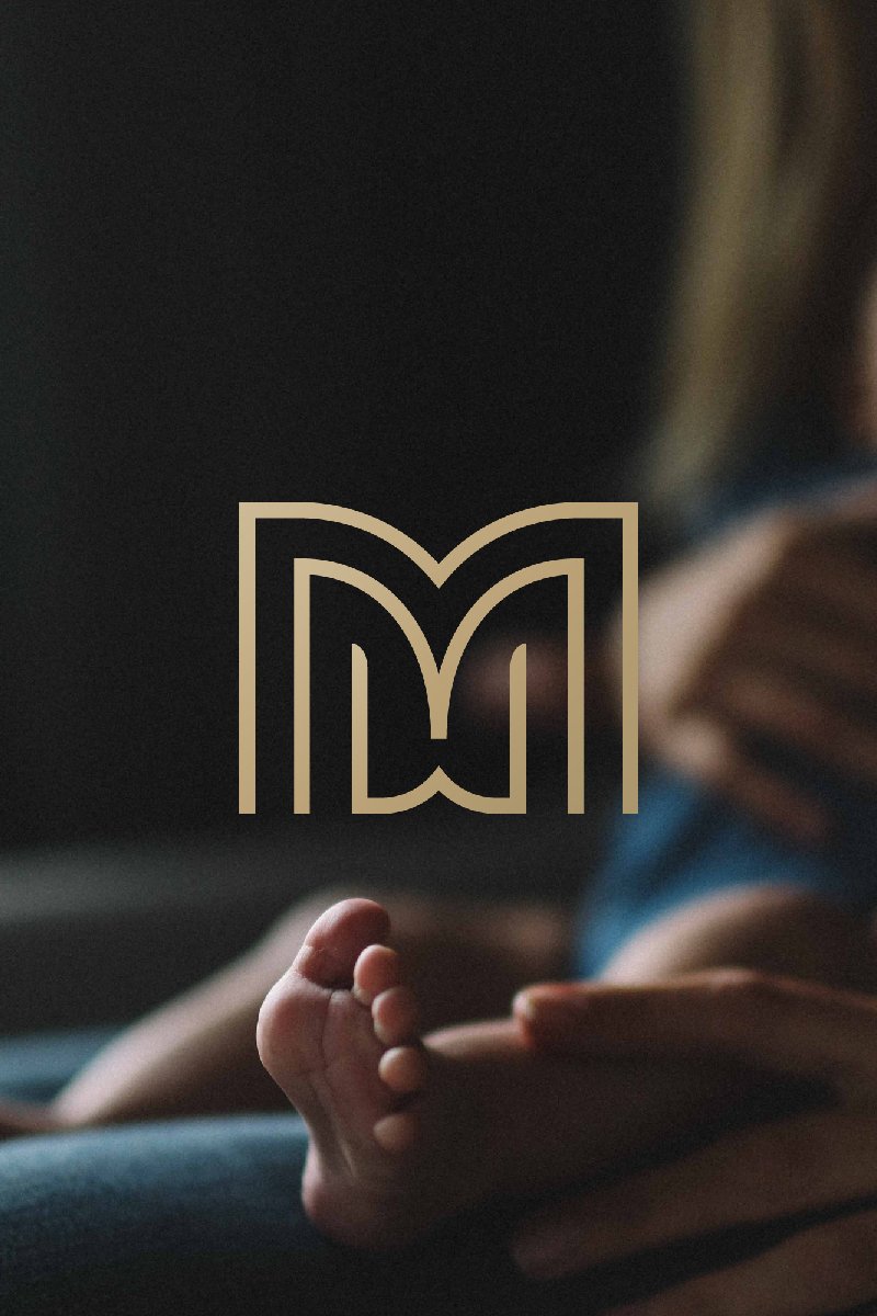Memory My Way logo over photo of mother and baby